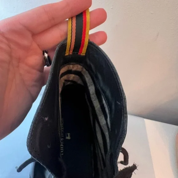 Rare Scotch Soda Men's Leather Boots Black, Size11.5 - Picture 5 of 16